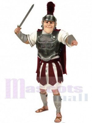 Brave Troy Trojan Warrior Mascot Costume People