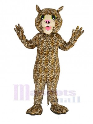 Cute Big Cat Leopard Mascot Costume Animal