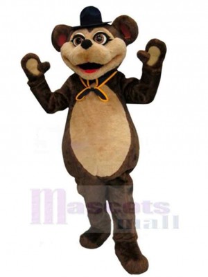 Female Brown Bear Mascot Costume Animal