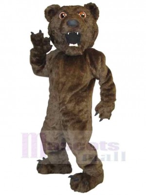 Vigorous Brown Bear Mascot Costume Animal