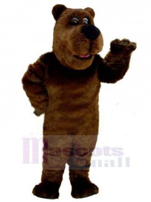 Cartoon Grizzly Bear Mascot Costume Animal