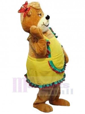 Bear mascot costume