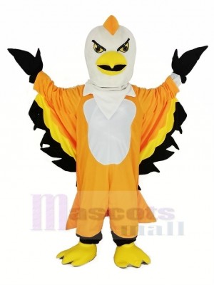 Orange Thunderbird Mascot Costume Animal