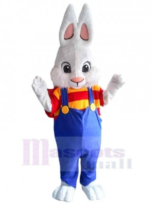 Cute Easter Bunny Boy Mascot Costume Animal