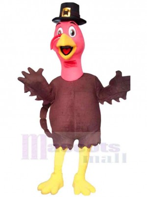Turkey mascot costume