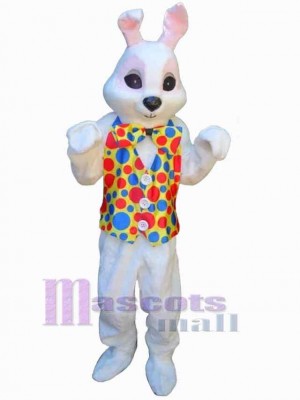 Friendly Easter Bunny Mascot Costume Animal
