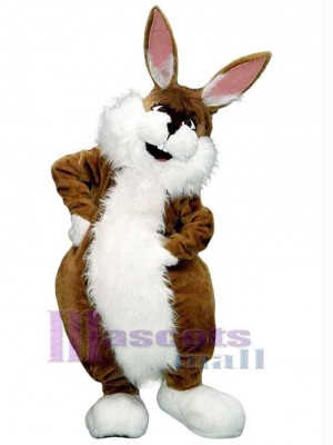 Brown Rabbit Mascot Costume Animal