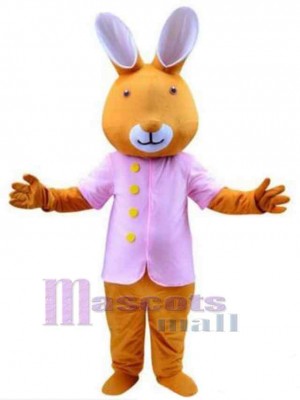 Brown Rabbit Mascot Costume Animal