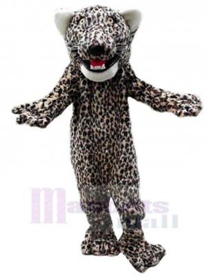 Surprised Leopard Mascot Costume For Adults Mascot Heads
