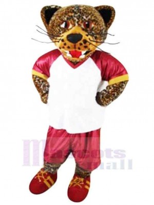 Fierce College Jaguar Mascot Costume For Adults Mascot Heads