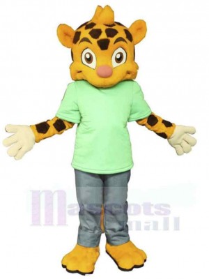 Lovely Baby Cheetah Mascot Costume For Adults Mascot Heads