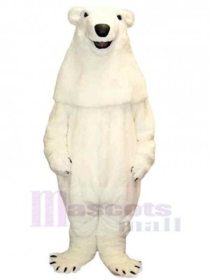 Strong Polar Bear Mascot Costume For Adults Mascot Heads