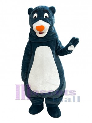 Blue Bear Mascot Costume Animal