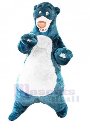 Funny Blue Bear Mascot Costume For Adults Mascot Heads