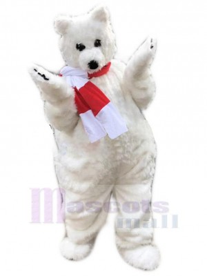 Giant Polar Bear Mascot Costume For Adults Mascot Heads