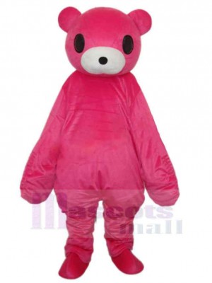 Cartoon Pink Bear Mascot Costume For Adults Mascot Heads