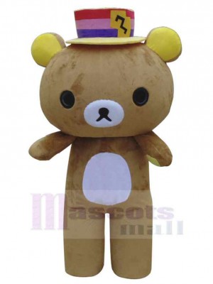 Cute Rilakkuma Bear Mascot Costume For Adults Mascot Heads