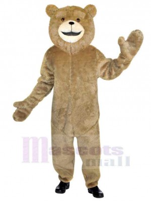 Brown Teddy Bear Mascot Costume For Adults Mascot Heads