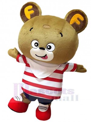 Harapekoku Brown Bear Mascot Costume Animal
