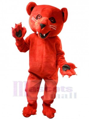 Roaring Red Bear Mascot Costume Animal
