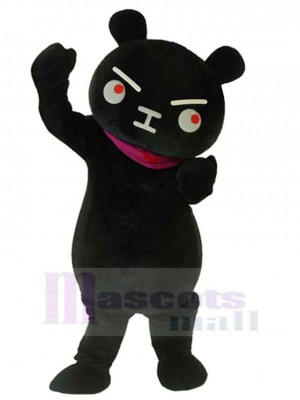 Funny Black Bear Mascot Costume Animal