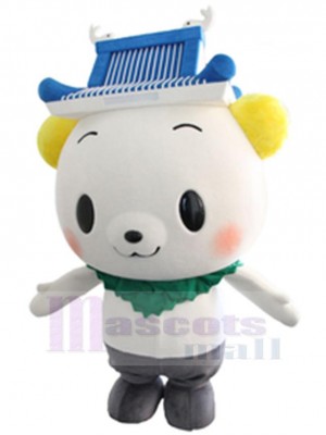 Big White Bear Mascot Costume Animal