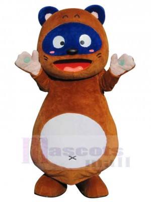Naughty Cartoon Bear Mascot Costume Animal