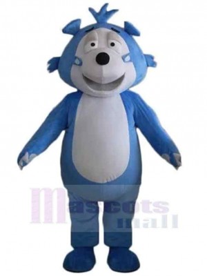 Blue and Gray Hedgehog Mascot Costume Animal
