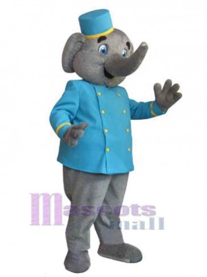 Bellhop Elephant Mascot Costume Animal