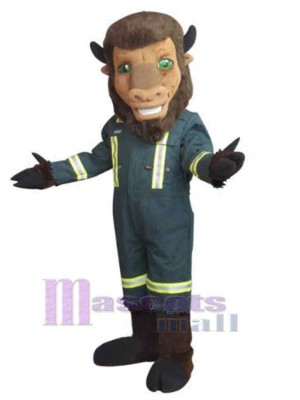 Buffalo Adult Mascot Costume Animal