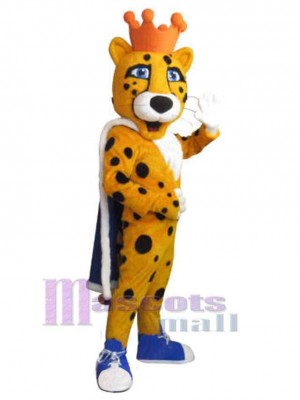 Cheetah mascot costume
