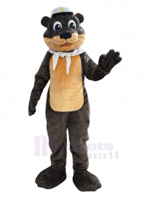 Otter mascot costume