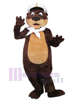 Otter mascot costume