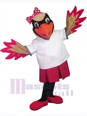 Cardinal Bird mascot costume