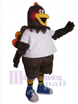 Turkey mascot costume