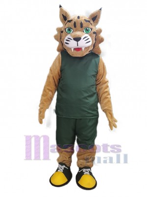 Bobcat mascot costume