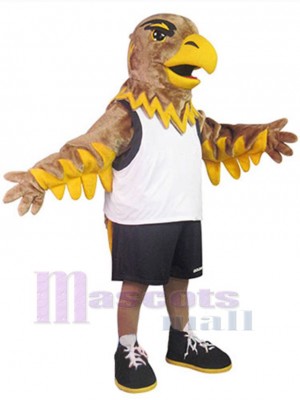 Sporty Eagle Mascot Costume Animal