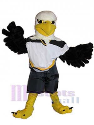 Black Eagle Mascot Costume Animal