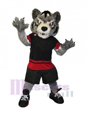 Cool Wolf Mascot Costume Animal
