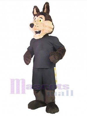 Brown Coyote Mascot Costume Animal