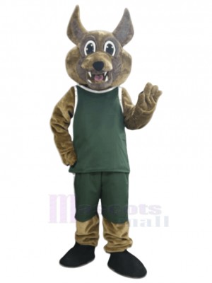 Coyote mascot costume