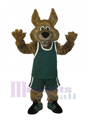 Coyote mascot costume