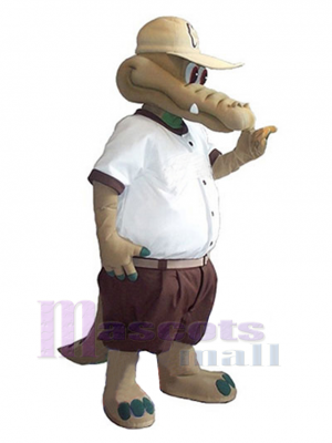 Crocodile Adult Mascot Costume Animal