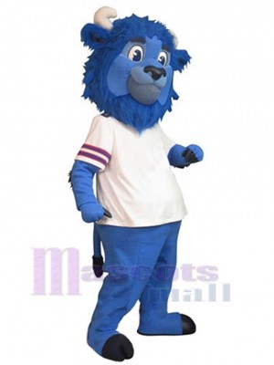 Cartoon Buffalo Mascot Costume Animal