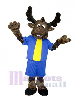 Gentleman Moose Mascot Costume Animal