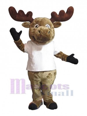 Adorable Moose Mascot Costume Animal