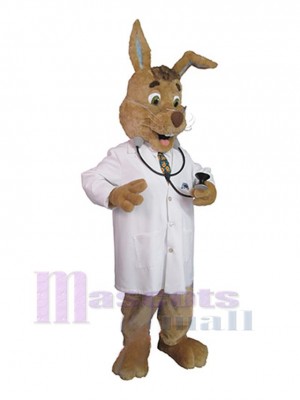 Doctor Rabbit Mascot Costume Animal