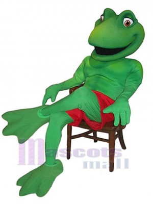 Casual Frog Mascot Costume Animal