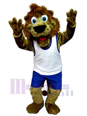 Lion mascot costume