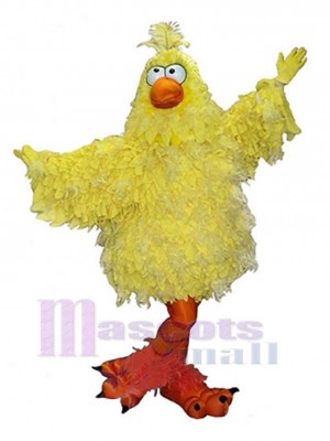 Big Yellow Chicken Mascot Costume Animal